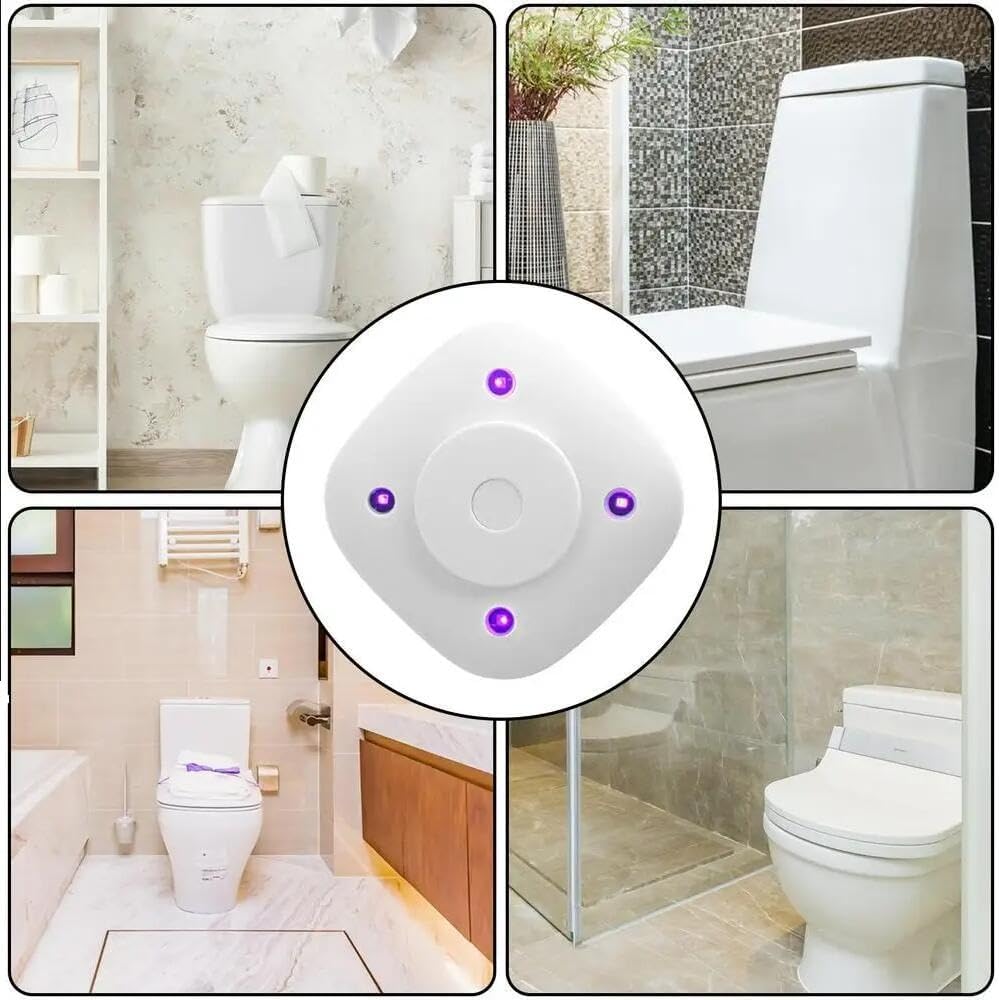 UV Toilet Bowl Cleaner - Ultraviolet Light Sanitizer for a Healthier Home