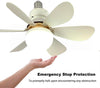 Ceiling Fan with Remote Control LED Light