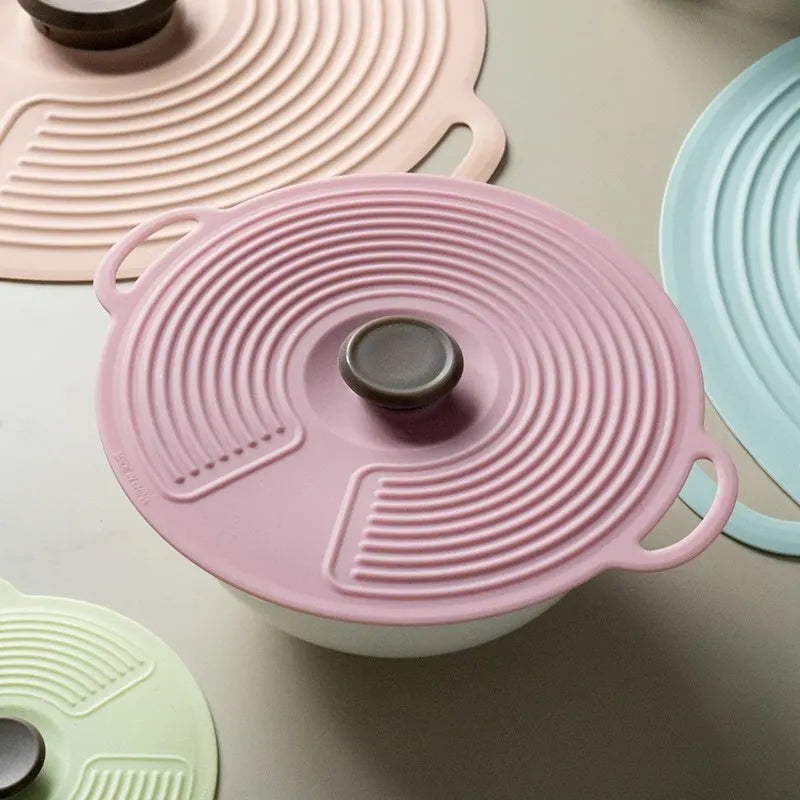 Silicone Reusable Pan Lid