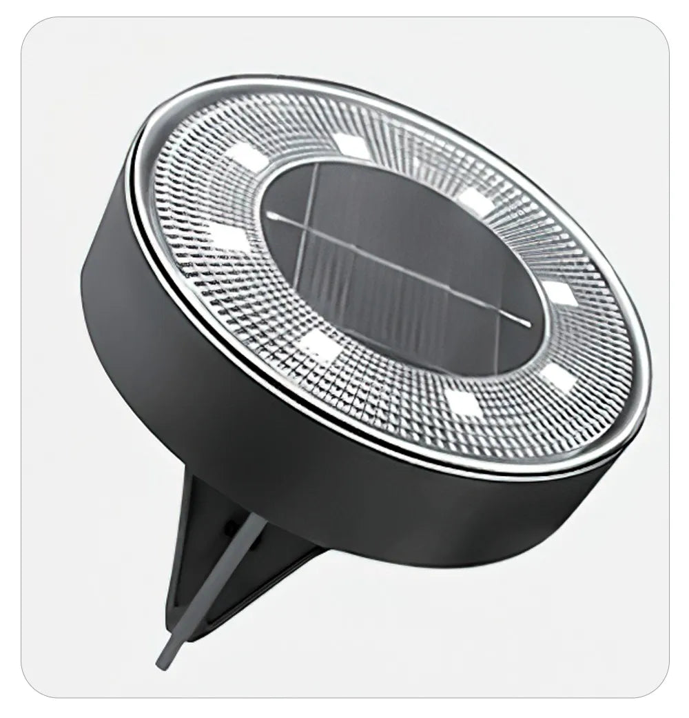 Solar-Powered Outdoor Ground Lights