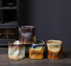 Twisted Shape Ceramic Coffee Cup