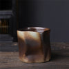 Twisted Shape Ceramic Coffee Cup