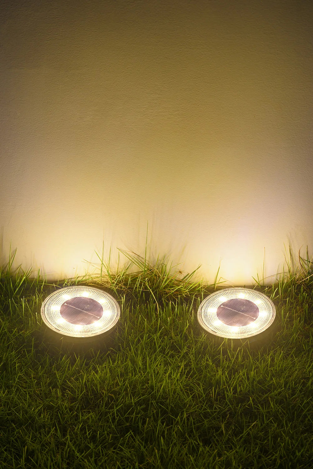 Solar-Powered Outdoor Ground Lights