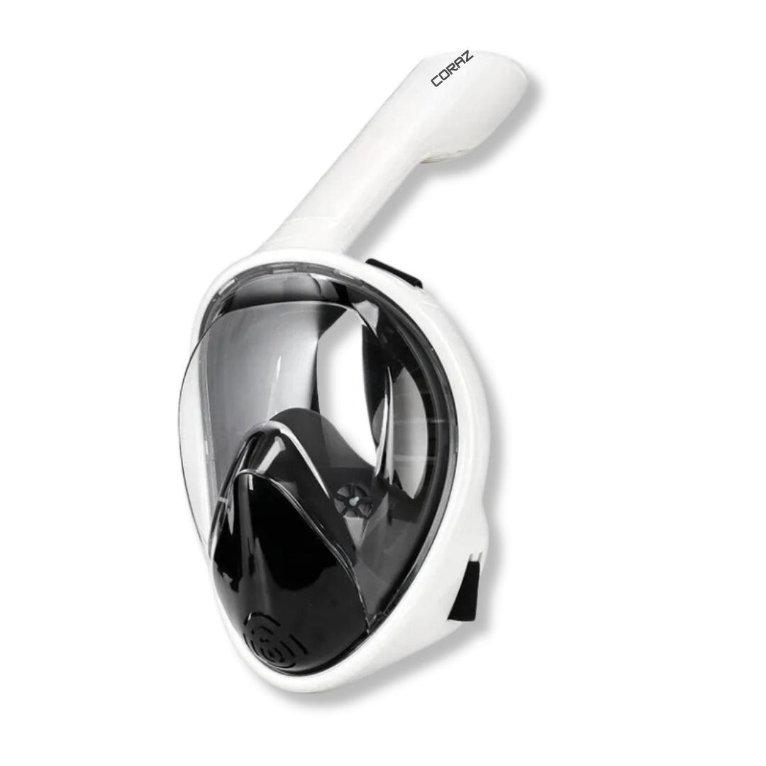 NEW Snorkel Mask with Longer Tube and Movable Camera Mount